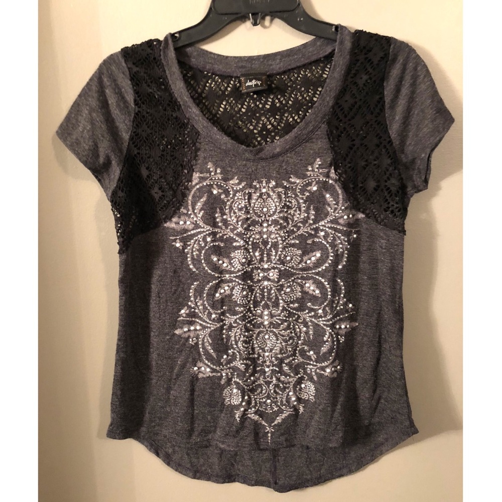 Daytrip S lace embellished top